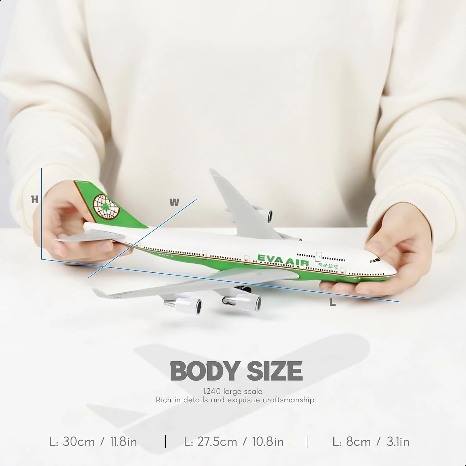 Modello di aeroplano in resina - Model Kit Eva recensione e prezzo