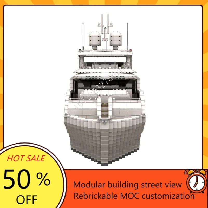 4657PCS Personalizzato MOC Sup - Model Kit Yacht recensione e prezzo